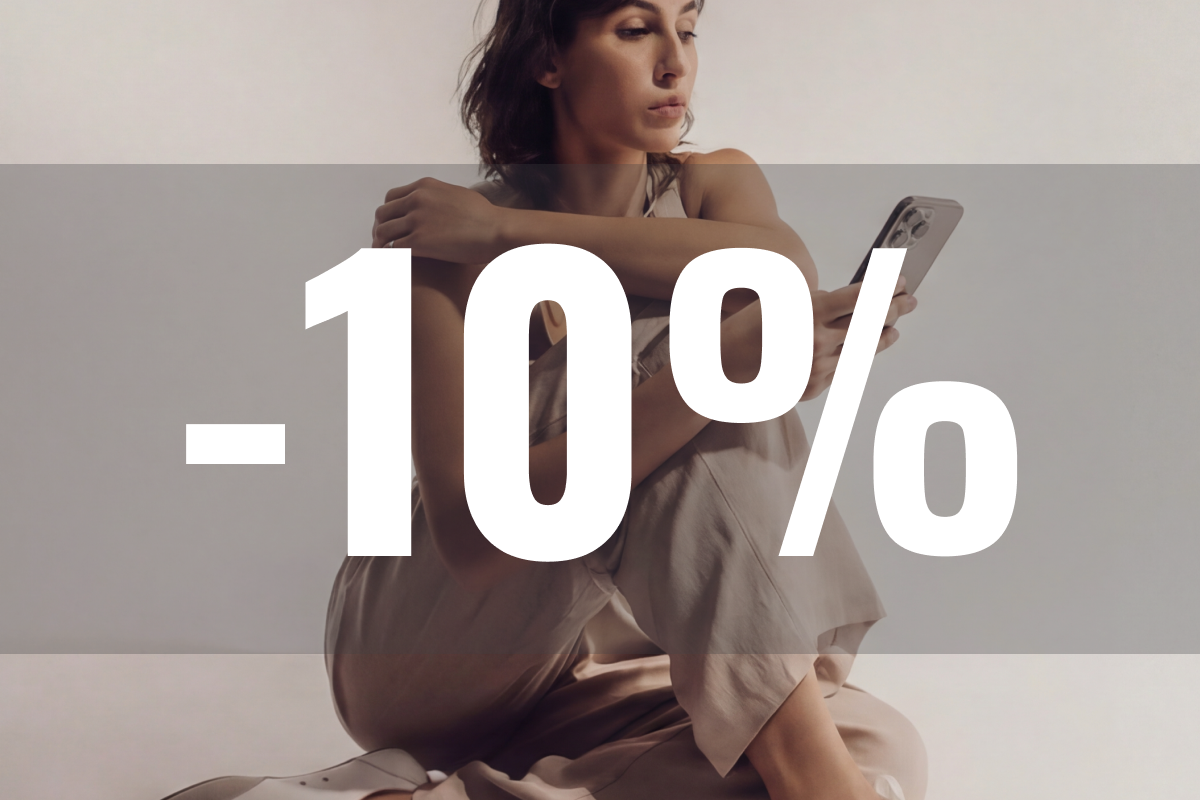 -10% при первом заказе через мобильное приложение